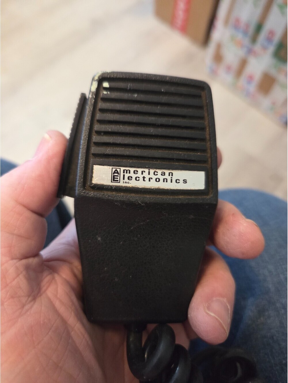 American Electronics handheld microphone